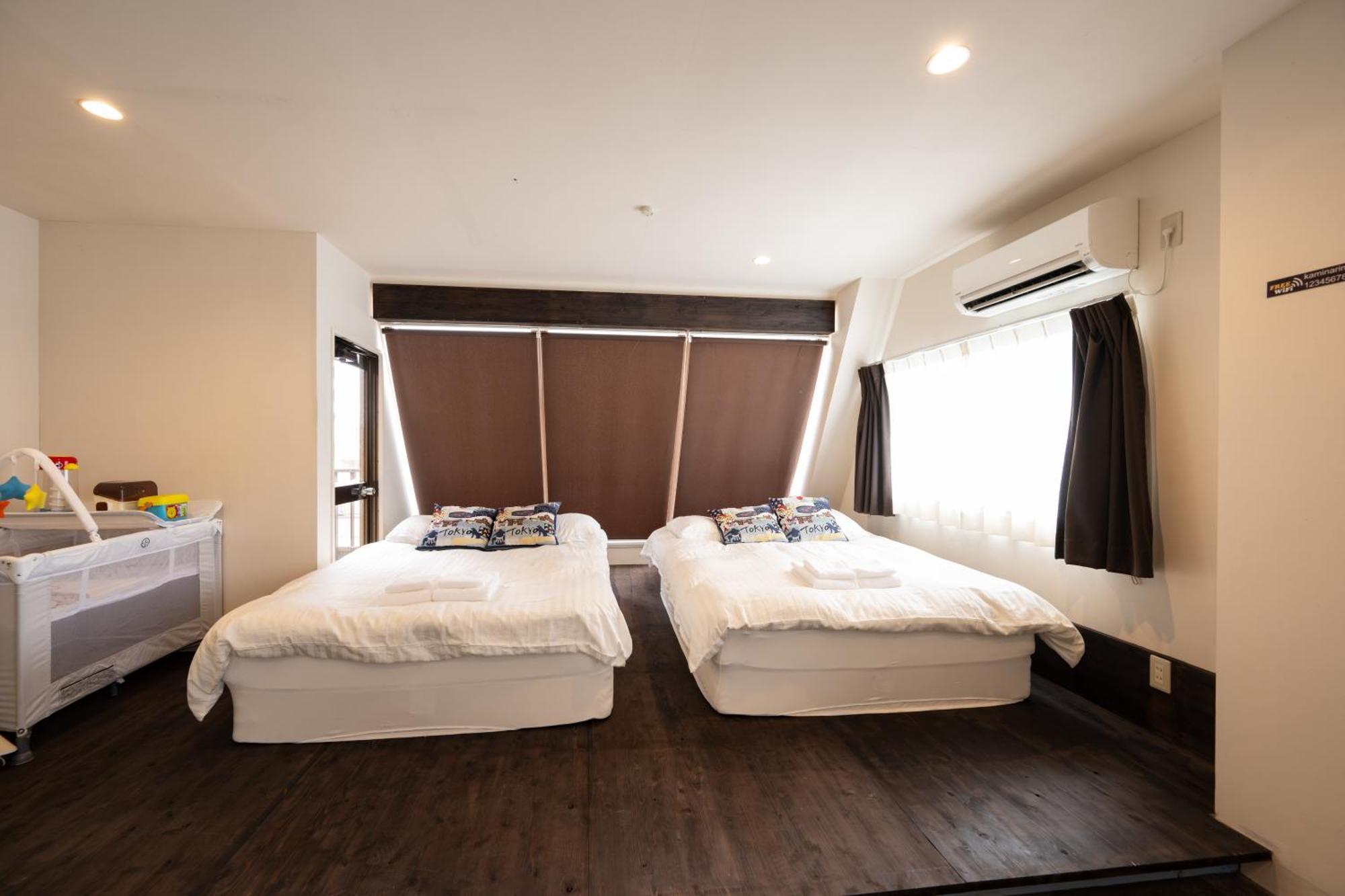 Thunder Hotel -雷門サンダーホテル- 浅草駅から徒歩5分 ベビー用品付き ファミリーも歓迎 大人8名もok!! Tokyo Esterno foto