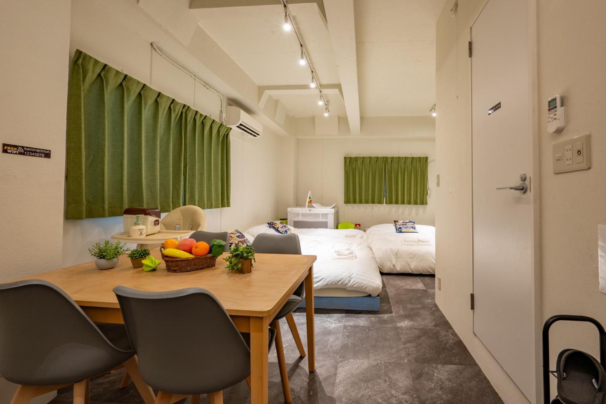 Thunder Hotel -雷門サンダーホテル- 浅草駅から徒歩5分 ベビー用品付き ファミリーも歓迎 大人8名もok!! Tokyo Esterno foto